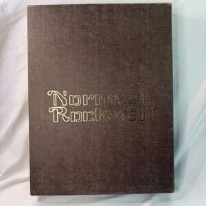 Norman Rockwell Artist and Illustrator Abrams Book with Slipcase and Prints